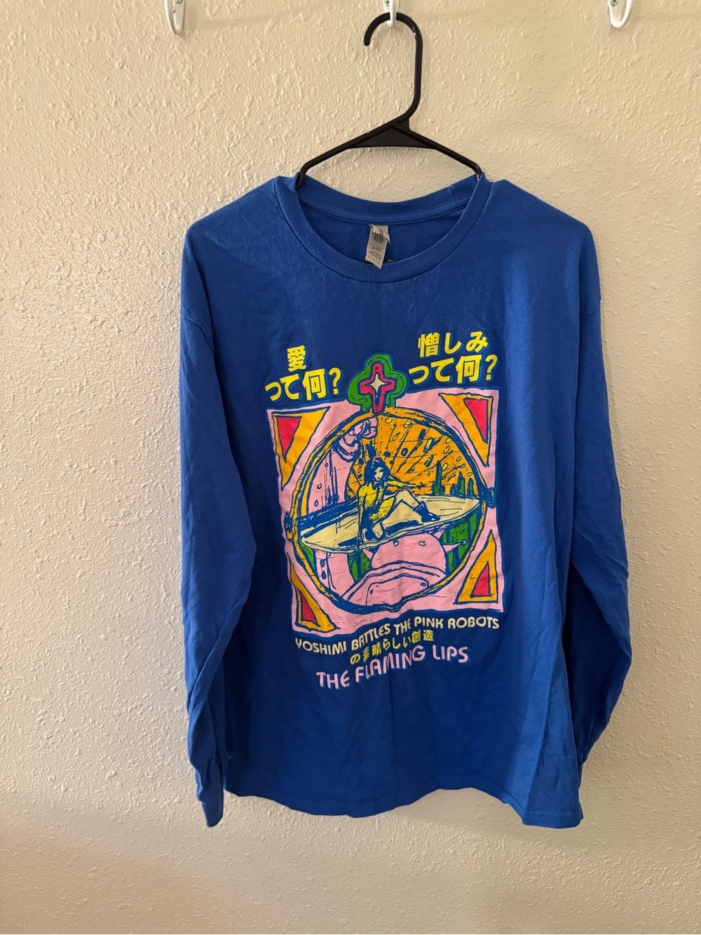 The Flaming Lips long sleeved t shirt